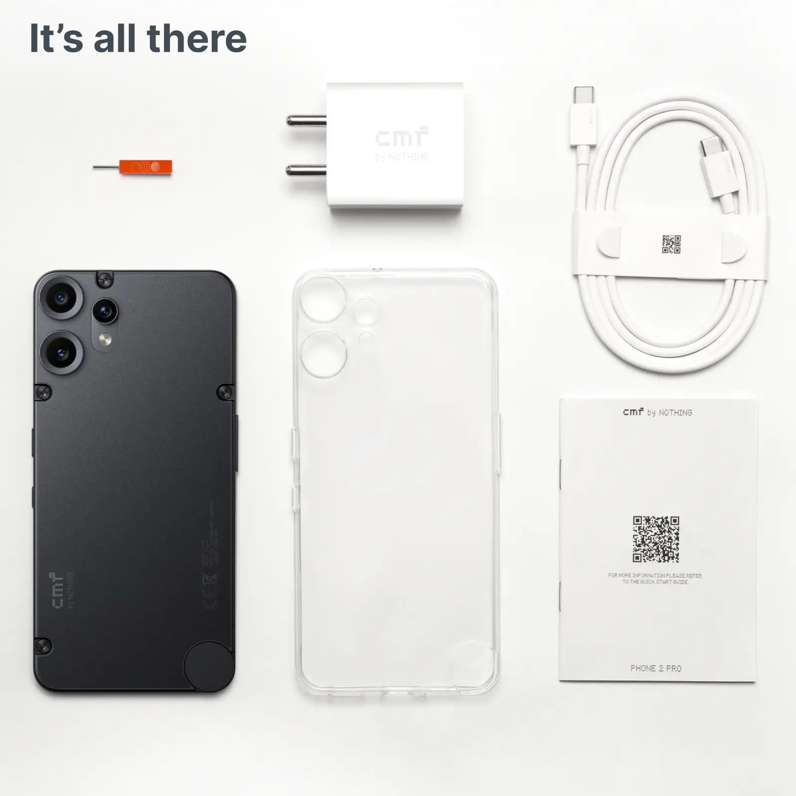 Buy Nothing CMF Phone 2 Pro 5G (8GB RAM, 256GB, White) Online - Croma